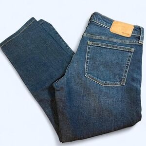 Madewell Mens Blue Slim Jeans 31/30 Stretch Cotton Wool